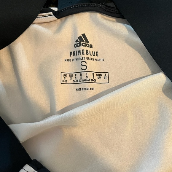 Adidas Floral Tank Top - Black and Orange - Picture 7 of 9